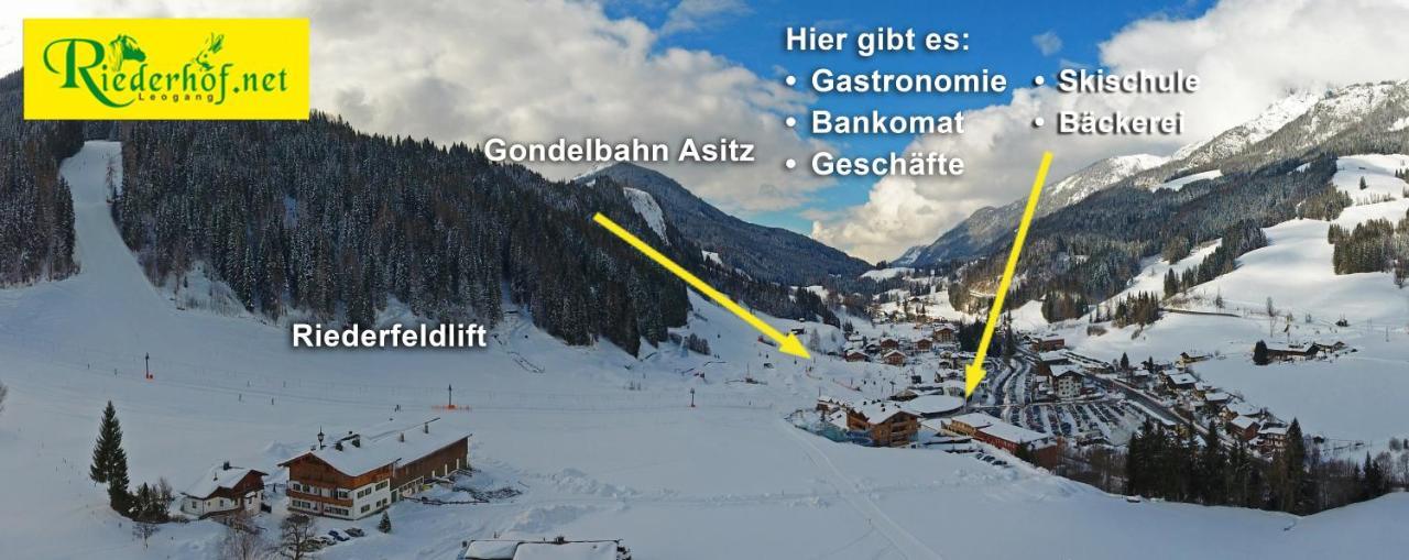 Riederhof Hotell Leogang Eksteriør bilde