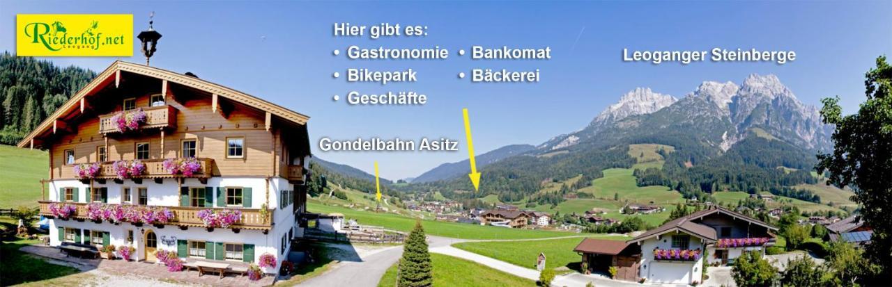 Riederhof Hotell Leogang Eksteriør bilde