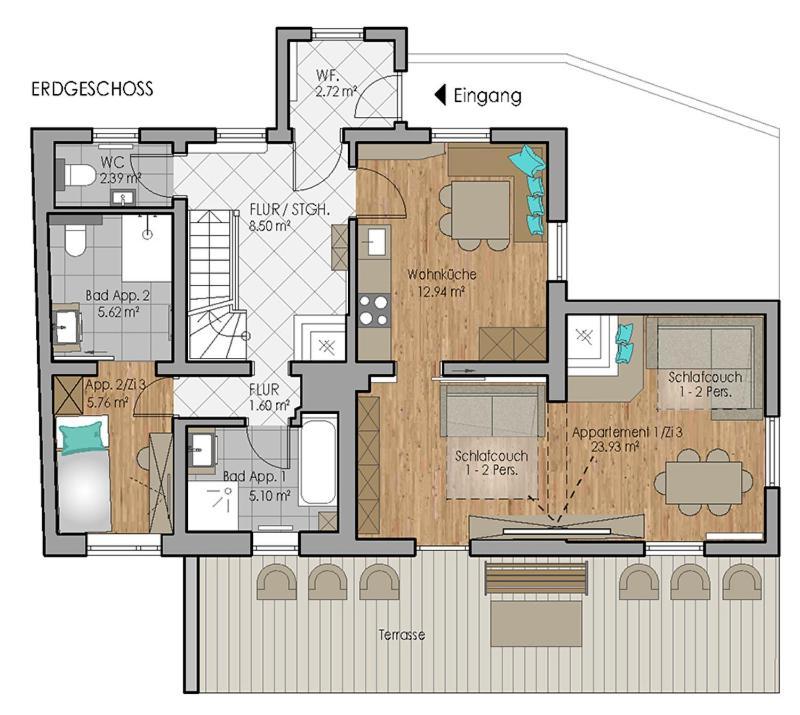 Riederhof Hotell Leogang Eksteriør bilde